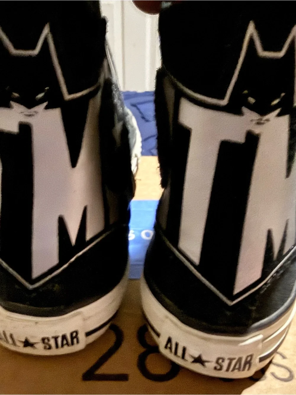 Converse Chuck Taylor All Star Batman High Top Youth Sneakers Size 13